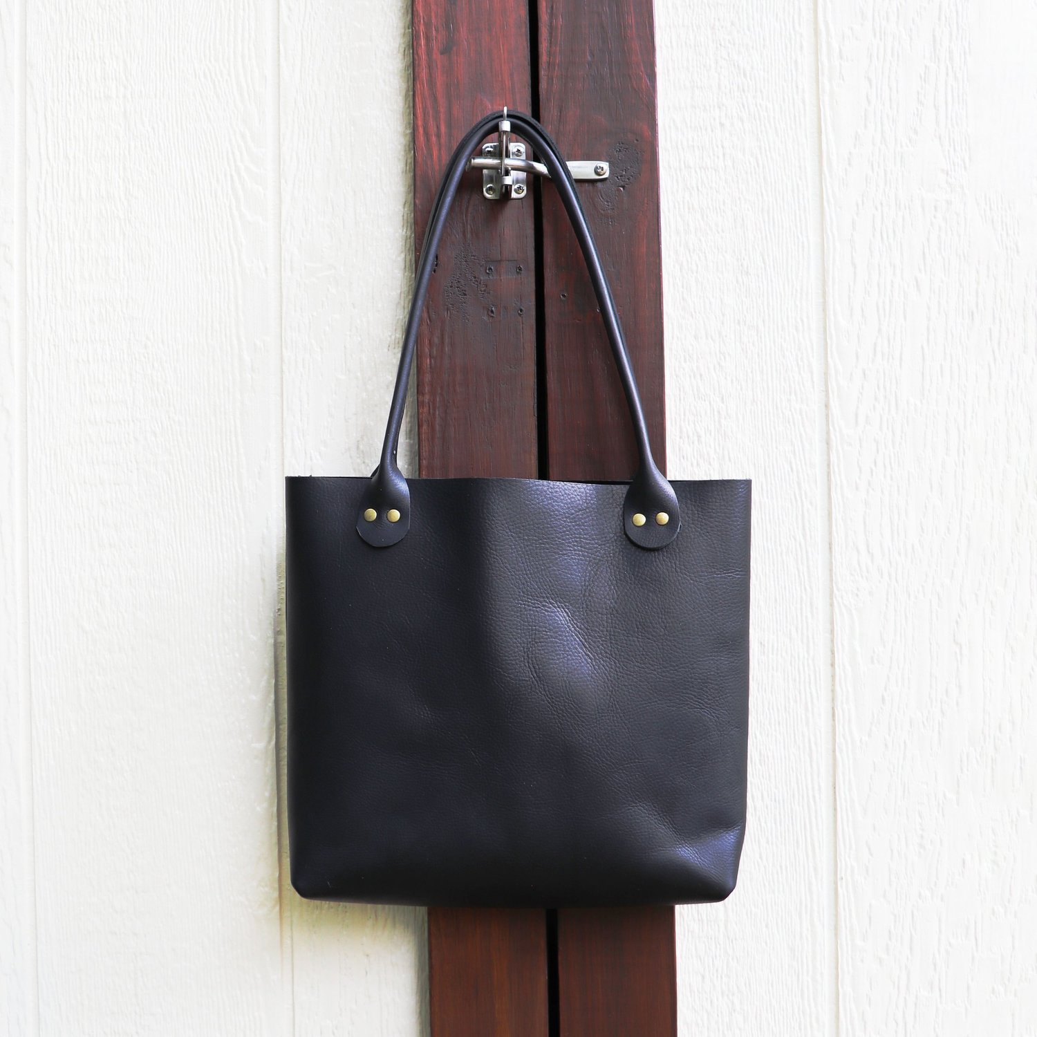 TENDERLOIN×PORTER LEATHER T-MAIL BAG Leather Porter Tote — Hawks & Doves